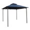 10Ft Outdoor Navy Canopy Garden Gazebo with Square Iron Frame for Picnic and Patio Events